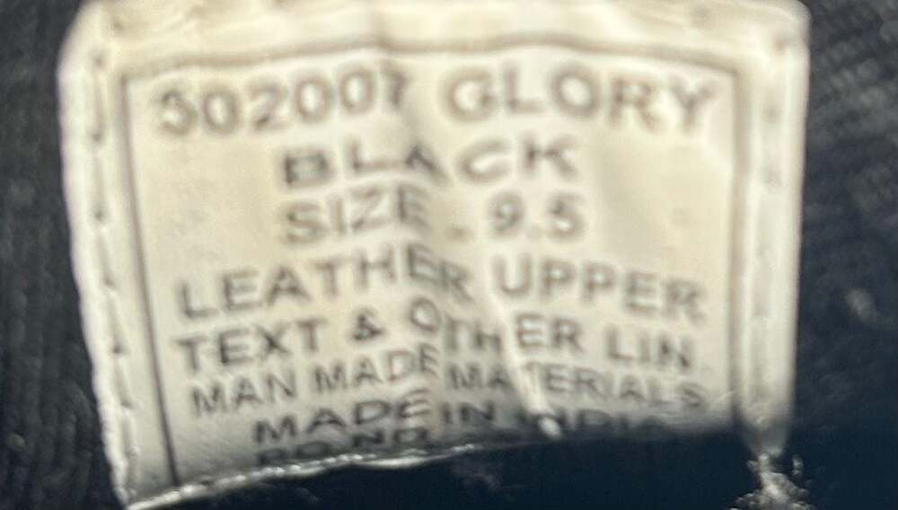 Franco Fortini Glory Black Leather Chelsea Boots Size 9.5 - Picture 7 of 8